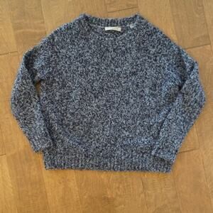 Vince Long Sleeve Pullover Crewneck Wool Cashmere Sweater Blue Womens Size XS